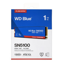 „Western Digital“ 1 TB „WD Blue® SN5100 NVMe™“ SSD diskas