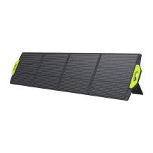 Saulės Skydelis - FOSSIBOT SP200 200W Aukštos Efektyvumo, IP67 Atsparus Vandeniui, Sulankstomas Juodas Saulės Skydelis - FOSSIBOT SP200 200W Aukštos Efektyvumo, IP67 Atsparus Vandeniui, Sulankstomas Juodas