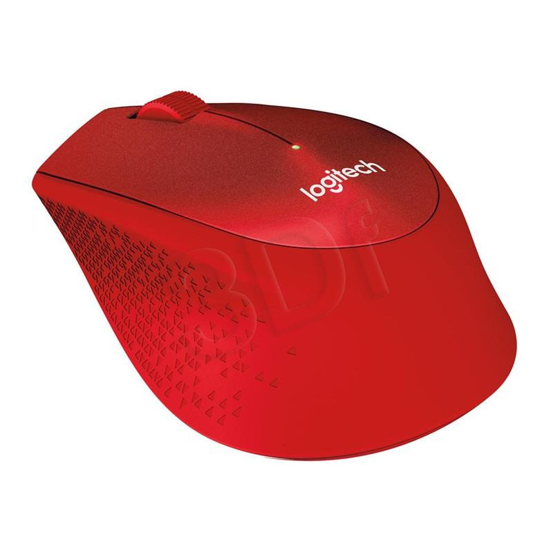 Logitech M330 Silent Plus RED - IN-HOUSE / EMS NO LANG EMEA RETAIL 2.4GHZ M-R0051