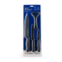 Russell Hobbs RH031521 Venus 4 pcs Knife And Peeler Set Russell Hobbs RH031521 Venus 4 pcs Knife And Peeler Set