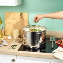 Russell Hobbs RH03802EU7 Classic Collection Stainless Steel 30cm 15L Stockpot Russell Hobbs RH03802EU7 Classic Collection Stainless Steel 30cm 15L Stockpot