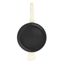 Russell Hobbs RH03871C Cote 28 cm Saute Pan, Cream