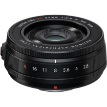 Kameros Objektyvas - Fujifilm Fujinon XF23mm F2.8 R WR 23mm Atsparumas Oro Sąlygoms Juodas