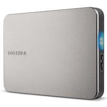 External HDD, TOSHIBA, 2000 GB, Colour Silver, HDTX220ESCAA