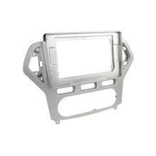Ramka radiowa 10 cali Ford Mondeo IV (BA7) 2007-2010 (srebrna) 381114-115-2