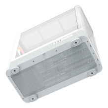 Computer case - MODECOM Volcano AQ500 ARGB Midi ATX, micro ATX, Mini-ITX, white Computer case - MODECOM Volcano AQ500 ARGB Midi ATX, micro ATX, Mini-ITX, white