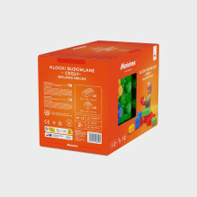 Marioinex 'brick' building blocks, 12 pieces