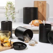 Russell Hobbs RH03270 Liniera 4-Piece Countertop Set, Black Russell Hobbs RH03270 Liniera 4-Piece Countertop Set, Black