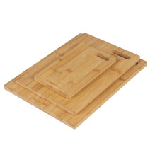 Russell Hobbs RH04065 Element Bamboo 3 Piece Chopping Board Set