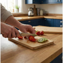 Russell Hobbs RH04065 Element Bamboo 3 Piece Chopping Board Set