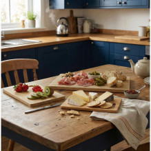 Russell Hobbs RH04065 Element Bamboo 3 Piece Chopping Board Set