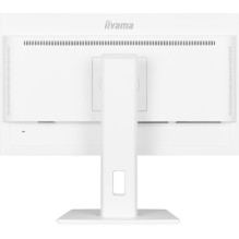Monitor - iiyama XUB2497HSN-W2, USB-C Connector, Height Adjustable, With Integrated Speakers, White