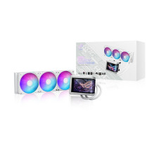 Asus ROG RYUO IV 360 ARGB Wht - universalus vandens aušinimas, 12 cm (baltas)