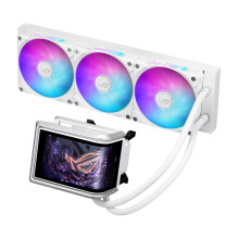 Asus ROG RYUO IV 360 ARGB Wht - universalus vandens aušinimas, 12 cm (baltas)