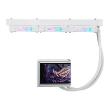 Asus ROG RYUO IV 360 ARGB Wht - universalus vandens aušinimas, 12 cm (baltas)