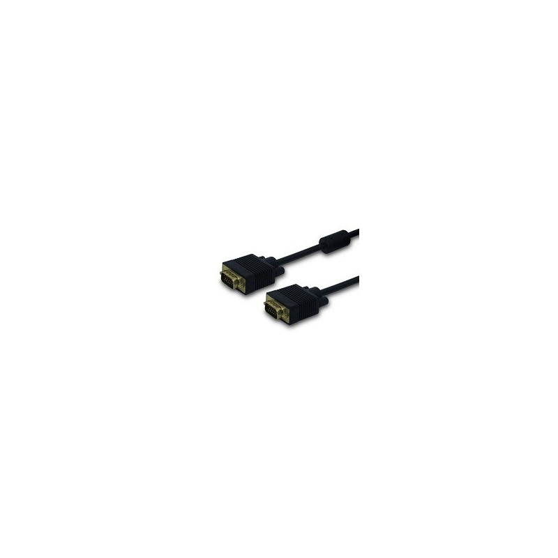 Savio Cl-202 VGA cable 1.8 m VGA (D-Sub) Black