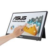 ASUS ZenScreen MB16AHT 39,6 cm (15,6") 1920 x 1080 pikselių „Full HD“ lietimui jautrus ekranas, juodas
