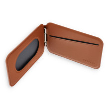 Leather wallet with stand, compatible with MagSafe Satechi Vegan Leather Wallet Stand brown Leather wallet with stand, compatible with MagSafe Satechi Vegan Leather Wallet Stand brown