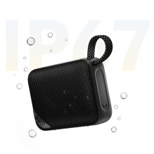 QCY SP2 IP67 Bluetooth Speaker with RGB Backlight and Stereo Mode - Black