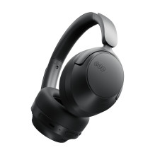 QCY H3S Wireless On-Ear Headphones with LDAC and ANC Noise Cancellation - Black