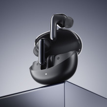 QCY Melobuds N60 Wireless In-Ear Headphones with LDAC and ANC Noise Cancellation - Black