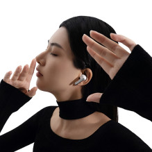 QCY Melobuds N60 In-Ear Wireless Headphones with LDAC and ANC Noise Cancellation - White
