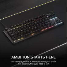 Corsair K70 CORE TKL Tenkeyless Mechanical Gaming Keyboard