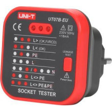 Uni-T Uni-T Tester niazd sieciowych z funkcją sprodzania RCD UT-07B-EU UNI