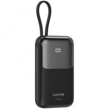 Canyon OnPower 101 built-in cable 10000 mAh PD22.5W Black Canyon OnPower 101 built-in cable 10000 mAh PD22.5W Black