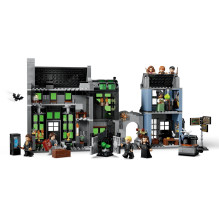 LEGO Harry Potter rinkinys - LEGO Harry Potter 76471 Knockturn Alley Wizarding Shops 788 Pieces 8 Minifigures Multicolor