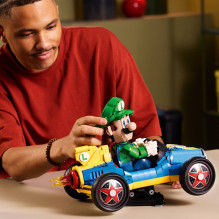 Konstruktorius - LEGO Super Mario 72050 Mario Kart - Luigi's Mach 8, 2234 Dalys, Žalia / Balta