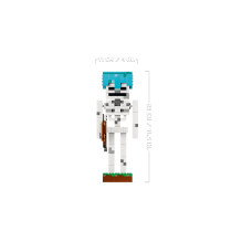 Konstravimo rinkinys - LEGO Minecraft 21594 The Skeleton 502 Pieces 290 mm Height Multicolor Konstravimo rinkinys - LEGO Minecraft 21594 The Skeleton 502 Pieces 290 mm Height Multicolor