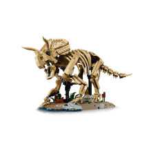 Konstravimo rinkinys - LEGO Jurassic World 77985 Dinosauro Fosilijos Triceratops Modelis 1154 Dalys Daugiaspalvis