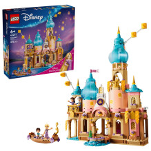 Žaislų Statybų Rinkinys - LEGO Disney 43297 Raudonkepuraitės Pilis 676 Dalys 4 Minifigūrėlės 370 mm Aukštis Daugiaspalvi