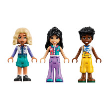 Žaislų rinkinys - LEGO Friends 42700 Candy and Cupcake Ferris Wheel 602 dalys, 3 mini figūrėlės, multicolor