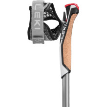 Žygių Lazdos - LEKI NW Traveller Carbon 90-130 cm Korko Rankenos Mėlyna