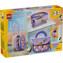 LEGO Creator - LEGO Creator 3 In 1 31391 Meno Mados Krepšys 272 Dalys Saugojimas - Marga