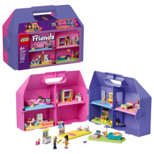 LEGO Friends - LEGO Friends 42697 Creative Dollhouse Suitcase, 355 Pieces, 2 Minifigures, Multicolor