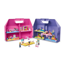 LEGO Friends - LEGO Friends 42697 Creative Dollhouse Suitcase, 355 Pieces, 2 Minifigures, Multicolor