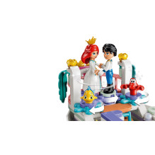Žaislų Rinkinys - LEGO Disney 43299 Ariel's Royal Wedding Boat 519 Pieces, 4 Minifigures, Multicolor