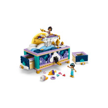 Žaislų konstruktorius - LEGO Disney 43295 Džasminos Papuošalų Dėžutė Su 458 Detalėmis, 2 Minifigūrėlėmis, Marga