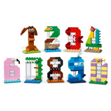 Žaislų rinkinys - LEGO 40807 Gimimo Dienos Skaičiai 281 Dalys Pritaikoma Ekspozicija Daugiaspalvis