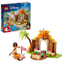 Žaislų Statybų Rinkinys - LEGO Disney 43282 Village House and Boat Set With 85 Elements, 1 Minifigure, Multicolor