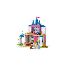 Žaislinis konstravimo rinkinys - LEGO Disney 43283 Pelenės Gyvūnų Draugų Pilis 149 Detalės Minifigūra Mėlyna