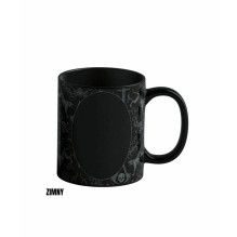 Šilumos atskleidimo puodelis - Šilumos Atskleidimo Dizainas Įkvėptas Assassin's Creed, 480 ml, Juodas