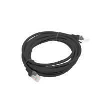 Patchcord - Lanberg Patchcord UTP PCU6-10CC-0300-BK 3m RJ45 U / UTP Juodas