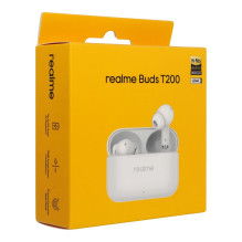 Wireless earphones Realme Buds T200 snowy white