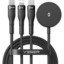 Cable 3in1 USB C to...