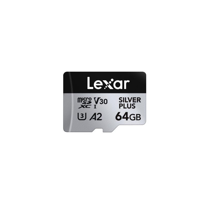 Lexar Professional SILVER PLUS microSDXC UHS-I Card 64 GB