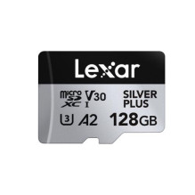 Lexar SILVER PLUS 128 GB microSDXC Flash memory class 10